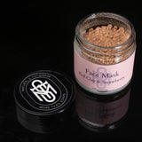 Red clay face mask